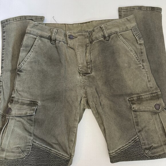 UglyBros Motorcycle Reinforced Riding Pants – Army Green Size 30 - Picture 2 of 8